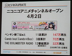 画像集#004のサムネイル/「ニコニコ大会議2008」レポート。ニコニコ動画の行く末や狙い,MAD文化を推進する理由とは?