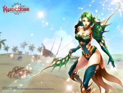 画像ギャラリー No.008のサムネイル画像 / 「MysticStone -Runes of Magic-」,新種族「エルフ」のイラストを先行公開。新壁紙の配信やカムバックキャンペーンも実施