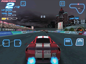 画像ギャラリー No.001のサムネイル画像 / iPadに最適化された「RIDGE RACER ACCELERATED HD」,本日配信スタート