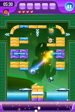 画像ギャラリー No.001のサムネイル画像 / ゲームロフト,iPhone/iPad「ハマる★ブロック崩し Unlimited」を配信