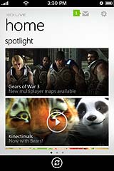 画像ギャラリー No.003のサムネイル画像 / Xbox 360のシステムアップデートを行ったMicrosoftが,今度はiOS向けのアプリ「My Xbox Live」の配信を開始