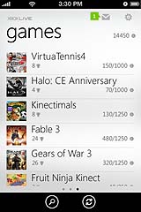画像ギャラリー No.004のサムネイル画像 / Xbox 360のシステムアップデートを行ったMicrosoftが,今度はiOS向けのアプリ「My Xbox Live」の配信を開始