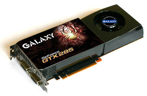 画像ギャラリー No.001のサムネイル画像 / MVK,リファレンス準拠のGALAXY製GeForce GTX 285カードを発売