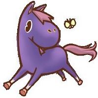 画像集#008のサムネイル/可愛らしい“うま”を育てよう。ハンゲームで,「ちょこっとダービー」のオープンテストが本日開始