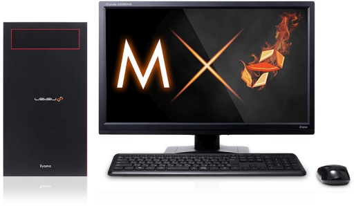 画像ギャラリー No.001のサムネイル画像 / LEVEL∞からRX 480+Bristol Ridge仕様のゲーマー向けPCが登場
