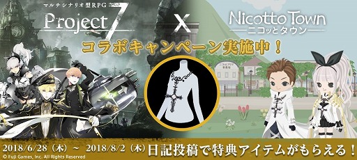  No.002Υͥ / Nicotto TownסƤǥƥ館Project7פȤΥܥڡ󤬥