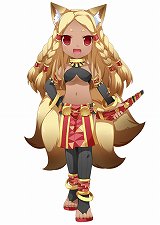 画像ギャラリー No.003のサムネイル画像 / 「バトルコロジー」開発ノートの第2弾が公開。獣耳がキュートな女性キャラクター「マハリト」が明らかに