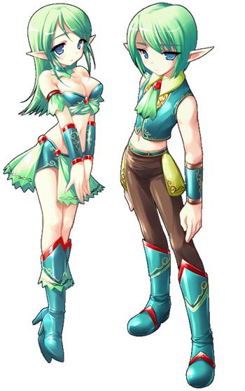 画像ギャラリー No.008のサムネイル画像 / 「IRIS Online」応援団長となったAKB48のNPCイラストやグラフィックスを本日より順次公開,今回は小野恵令奈さんのイメージイラストだ