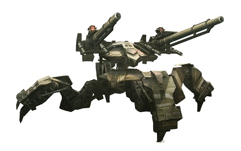 画像ギャラリー No.002のサムネイル画像 / 「鉄鬼」,TGS 2009にプレイアブル出展,会場限定でCBT先行募集を実施。火力型機体「RAMPART」の情報を本日公開