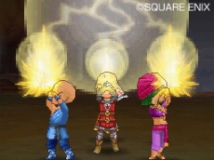 画像集#017のサムネイル/「ドラゴンクエストIX 星空の守り人」,迫力の戦闘シーンや超必殺技,新モンスターが公開