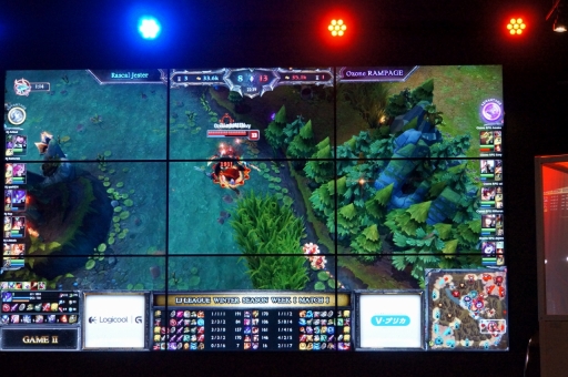 画像集#014のサムネイル/「League of Legends」の国内リーグ戦,「LJ LEAGUE」が開幕。秋葉原e-sports SQUAREに国内の強豪4チームが集った開幕戦の模様をレポート