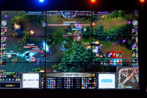 画像集#018のサムネイル/「League of Legends」の国内リーグ戦,「LJ LEAGUE」が開幕。秋葉原e-sports SQUAREに国内の強豪4チームが集った開幕戦の模様をレポート