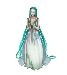 画像集#002のサムネイル/DS「テイルズ オブ ハーツ」に高槻やよいが参戦! 援護攻撃や眠り姫(?)リチアなどの新情報公開