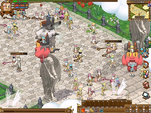 画像集#001のサムネイル/スピーディな戦闘が楽しめる,バトルアクションMMO「エンジェル戦記」オープンβテスト本日開始,好評につきチャンネル追加