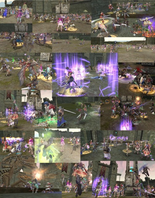 画像ギャラリー No.001のサムネイル画像 / 「KAROS ONLINE」初の攻城戦の様子をスクリーンショットで大紹介