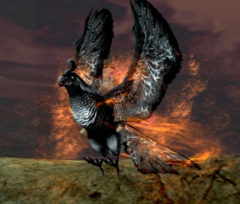 画像ギャラリー No.002のサムネイル画像 / 「KAROS ONLINE」,新神獣・漆黒の魔鳥「フレスベルク」のムービーを公開