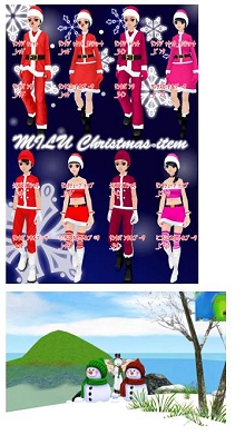 画像ギャラリー No.001のサムネイル画像 / ソックスでプレゼントを釣ろう。「MILU」でクリスマスイベント開催