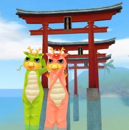 画像ギャラリー No.001のサムネイル画像 / 「MILU」,辰のコスチュームや日本伝統の衣服“着物”&“袴”が本日登場