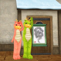 画像ギャラリー No.002のサムネイル画像 / 「MILU」,辰のコスチュームや日本伝統の衣服“着物”&“袴”が本日登場