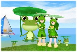 画像ギャラリー No.002のサムネイル画像 / 「MILU」,梅雨イベント1週目が開催。アマガエルやヒヨコの衣装を集めよう