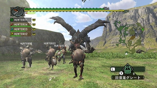 画像集#007のサムネイル/Wii「モンスターハンターG」,オンラインの拠点“ミナガルデ”を紹介