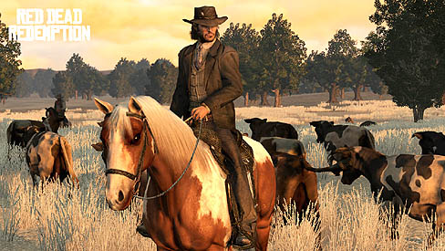 画像ギャラリー No.002のサムネイル画像 / 西部の男達の物語が幕を開ける。Rockstarの「Red Dead Redemption」は,GTAに続く新たなビッグヒットシリーズになるか