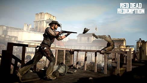 画像ギャラリー No.004のサムネイル画像 / 西部の男達の物語が幕を開ける。Rockstarの「Red Dead Redemption」は,GTAに続く新たなビッグヒットシリーズになるか
