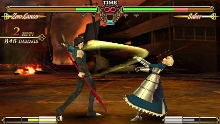 画像集#030のサムネイル/「Fate/unlimited codes PORTABLE」に,「Fate/Zero」より“ZEROランサー”が参戦