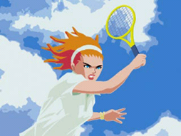 画像集#002のサムネイル/「スマッシュコート3」がゲームアーカイブスに登場。本日配信開始