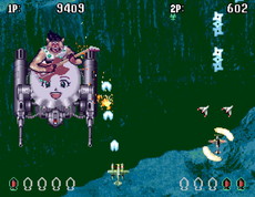 画像ギャラリー No.008のサムネイル画像 / ビデオシステムの権利をハムスターが取得。アケアカNEOGEOで「ソニックウィングス3」を明日リリース