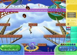 画像集#021のサムネイル/懐かしの名作がWiiウェアでリメイク,「レインボーアイランド タワーリング アドベンチャー」が3月3日に配信