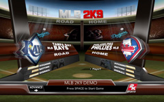 画像集#002のサムネイル/球春到来! 「Major League Baseball 2K9」のデモ版をUp
