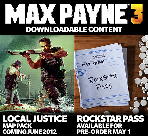 #002Υͥ/Max Payne 3ס6ΡLocal Justice Map PackפʤDLCΥ꡼塼DLCǤRockstar Passפξ