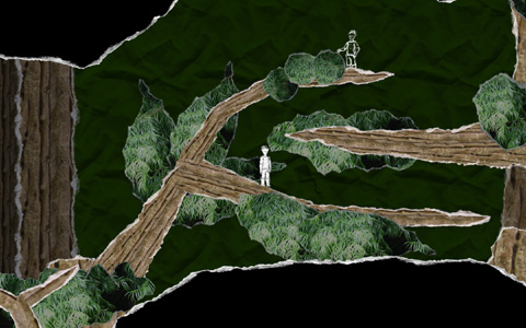 画像集#001のサムネイル/マップを回転させて道を切り拓くパズルゲーム「And Yet It Moves」のデモ版をUp