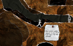 画像集#003のサムネイル/マップを回転させて道を切り拓くパズルゲーム「And Yet It Moves」のデモ版をUp