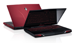 画像ギャラリー No.004のサムネイル画像 / ALIENWAREのノートPCがマイナーチェンジ。スペックアップが中心で,HD 6990MのCrossFire構成モデルも