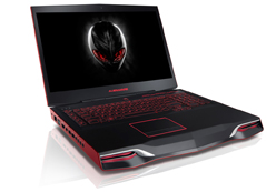 画像ギャラリー No.005のサムネイル画像 / ALIENWAREのノートPCがマイナーチェンジ。スペックアップが中心で,HD 6990MのCrossFire構成モデルも