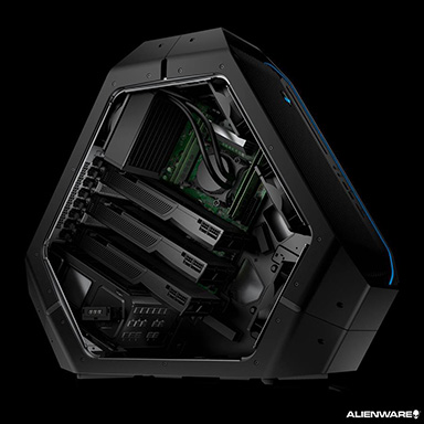 画像集#005のサムネイル/ALIENWAREのフラグシップゲームPC「Area-51」が“巨大おにぎり型”筐体で復活