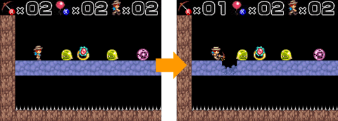 画像ギャラリー No.008のサムネイル画像 / 財宝目当てに洞窟探検。Wiiウェア「Fall in the Dark」明日配信開始