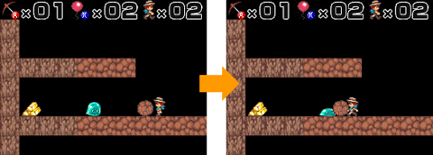 画像ギャラリー No.009のサムネイル画像 / 財宝目当てに洞窟探検。Wiiウェア「Fall in the Dark」明日配信開始