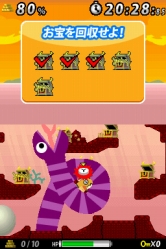 画像ギャラリー No.002のサムネイル画像 / DSiウェア「お宝ハンター サブマリンキッドの冒険」全ステージ公開