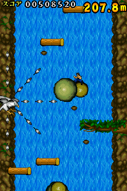 画像ギャラリー No.007のサムネイル画像 / 無限の滝を登るDSiウェア「アクションゲーム 翔べよ!!ドラゴン!」登場