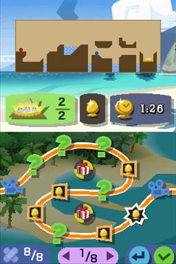 画像ギャラリー No.004のサムネイル画像 / DSiウェア向けアクションパズル「ドードーゴー!救え!楽園のたまご」配信