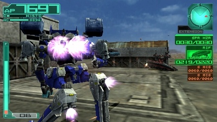 PSPޡɡ꡼2ơARMORED CORE SILENT LINE PortableפοǤҲ