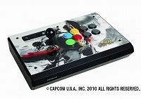 画像ギャラリー No.001のサムネイル画像 / 「スーパーストIV」仕様のMad Catz製Xbox 360スティックが発売
