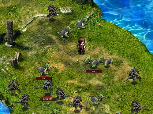 画像ギャラリー No.008のサムネイル画像 / 「Le Ciel Bleu」,カエルちゃんクエストで少女NPCの手助けをしよう