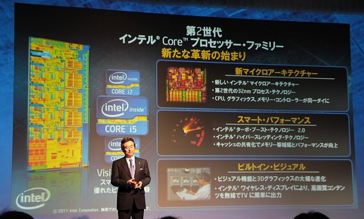 #012Υͥ/Intel Forum 2011׳š2Coreץå⤿餹ӥ奢롦饤դѳפȤ