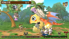 画像ギャラリー No.004のサムネイル画像 / 「モンハン日記 ぽかぽかアイルー村」,探検クエストにはモンハンを代表するあの空と陸の大型モンスターも登場