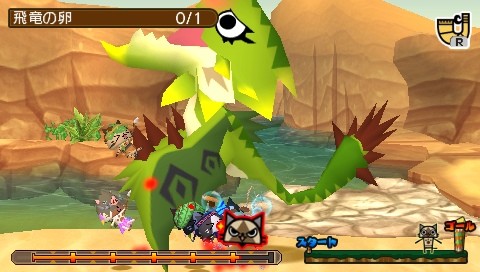 画像ギャラリー No.009のサムネイル画像 / 「モンハン日記 ぽかぽかアイルー村」,探検クエストにはモンハンを代表するあの空と陸の大型モンスターも登場