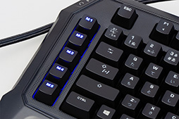 画像集 No.008のサムネイル画像 / Ryos MK Proレビュー。「押したキーだけが光る」ギミックよりもゲーマー向けキーボードとしての基本に注目すべき製品